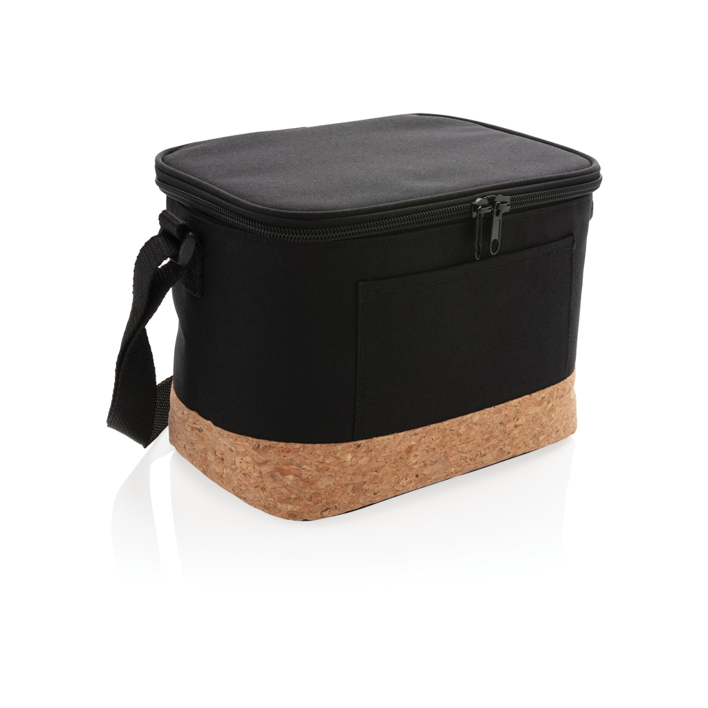 Bolsa nevera bicolor personalizada con detalle corcho - Verano - Regalo Promocional Personalizado - vista alternativa