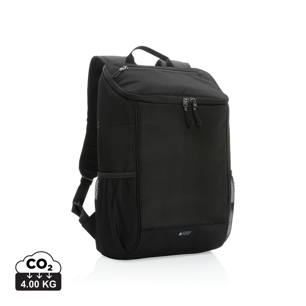 Mochila nevera personalizada Swiss Peak AWARE 1200D de lujo - Verano - Regalo Promocional Personalizado