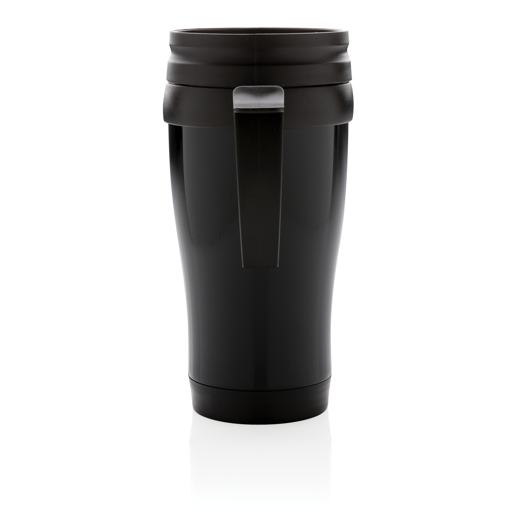 Taza de acero inoxidable personalizada con asa ABS negro - Tazas y vasos personalizados - Regalo Promocional Personalizado - imagen 7