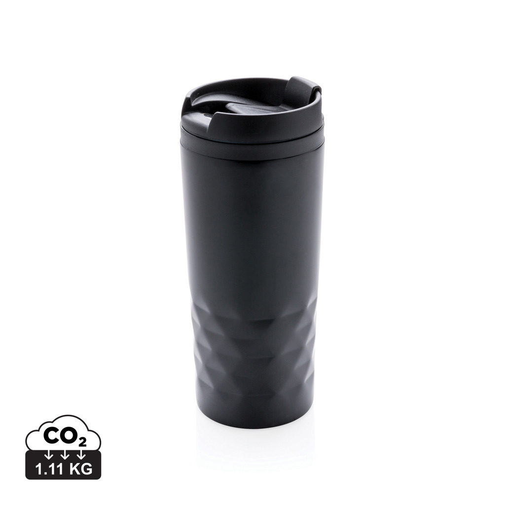 Taza personalizada geométrica moderna de acero inoxidable - Tazas y vasos personalizados - Regalo Promocional Personalizado