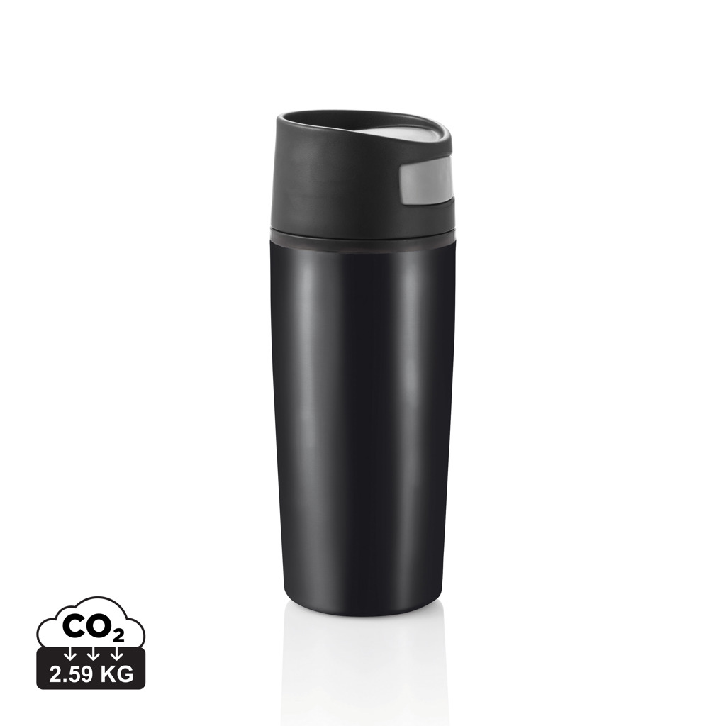 Vaso antigoteo personalizado Auto con sistema botón innovador - Tazas y vasos personalizados - Regalo Promocional Personalizado