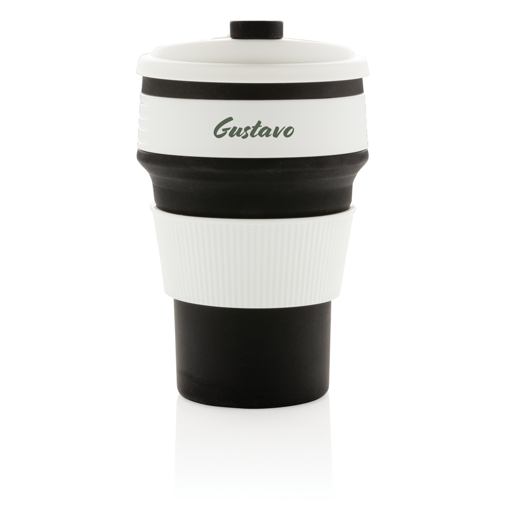 Taza plegable personalizada de silicona portátil 350ml - Tazas y vasos personalizados - Regalo Promocional Personalizado - imagen 7