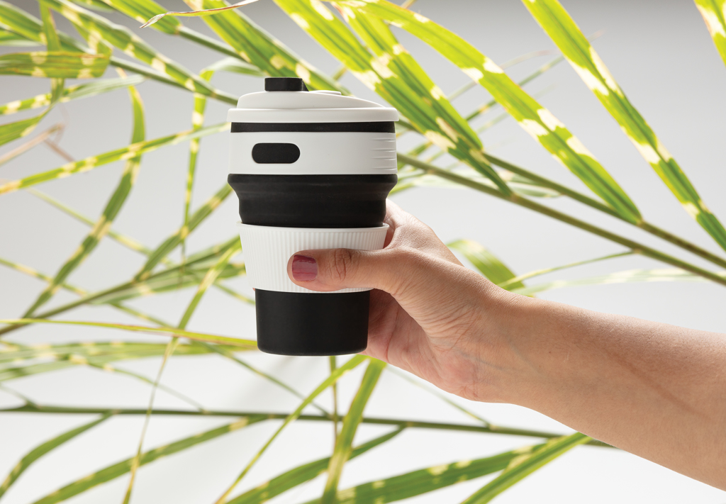 Taza plegable personalizada de silicona portátil 350ml - Tazas y vasos personalizados - Regalo Promocional Personalizado - imagen 8