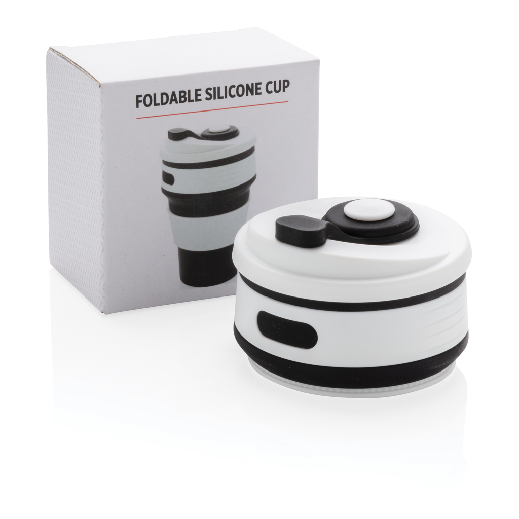 Taza plegable personalizada de silicona portátil 350ml - Tazas y vasos personalizados - Regalo Promocional Personalizado - imagen 3