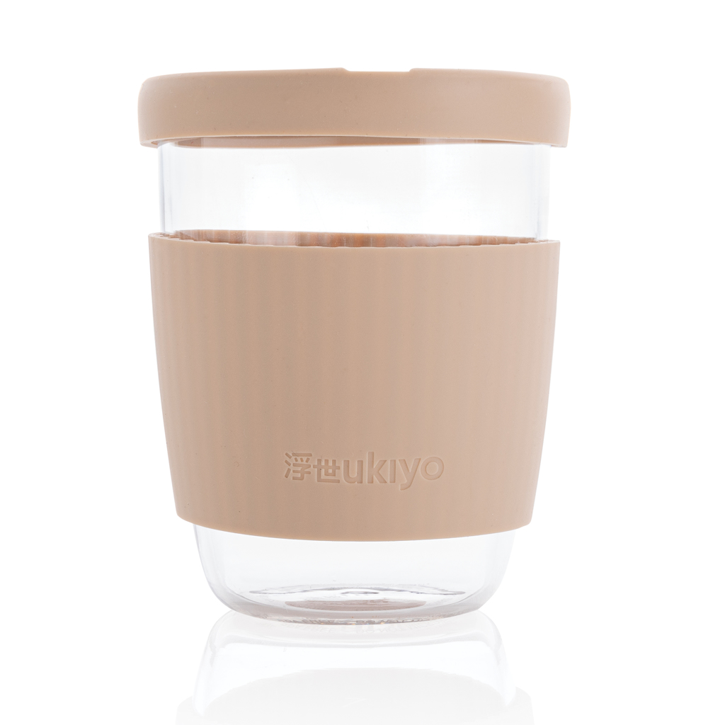 Vaso personalizado de borosilicato Ukiyo con funda silicona - Tazas y vasos personalizados - Regalo Promocional Personalizado - imagen 5