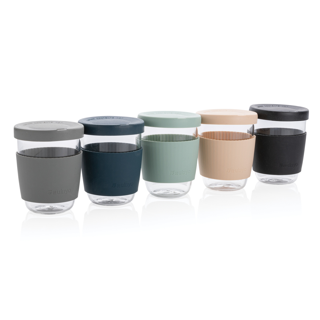 Vaso personalizado de borosilicato Ukiyo con funda silicona - Tazas y vasos personalizados - Regalo Promocional Personalizado - imagen 9