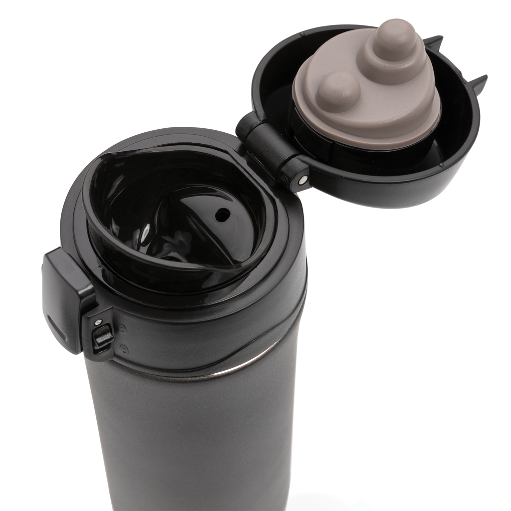 Taza metálica al vacío personalizada con cierre fácil - Tazas y vasos personalizados - Regalo Promocional Personalizado - imagen 4