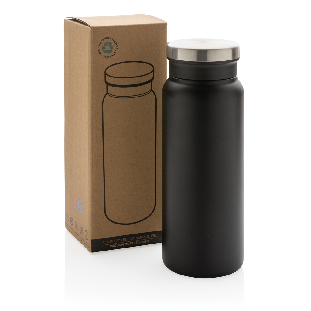Botella al vacío acero inoxidable personalizada reciclado RCS 600ml - Tazas y botellas - Regalo Promocional Personalizado - imagen 6