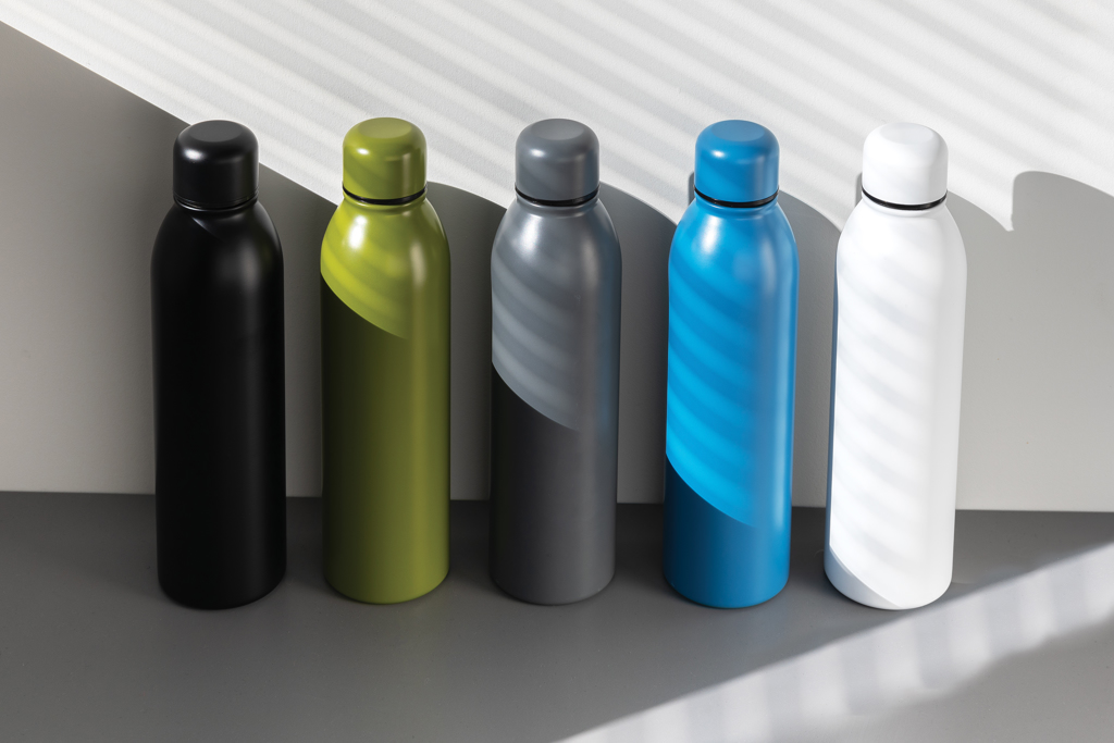 Botella personalizada al vacío de acero inoxidable reciclado RCS 500ml - Tazas y botellas - Regalo Promocional Personalizado - imagen 9
