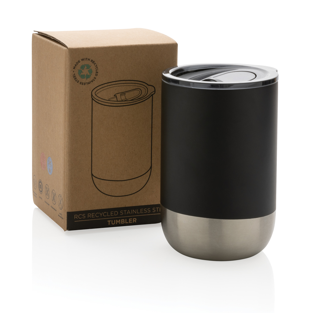 Taza de acero inoxidable personalizada reciclado RCS 360ml - Tazas y vasos personalizados - Regalo Promocional Personalizado - imagen 3