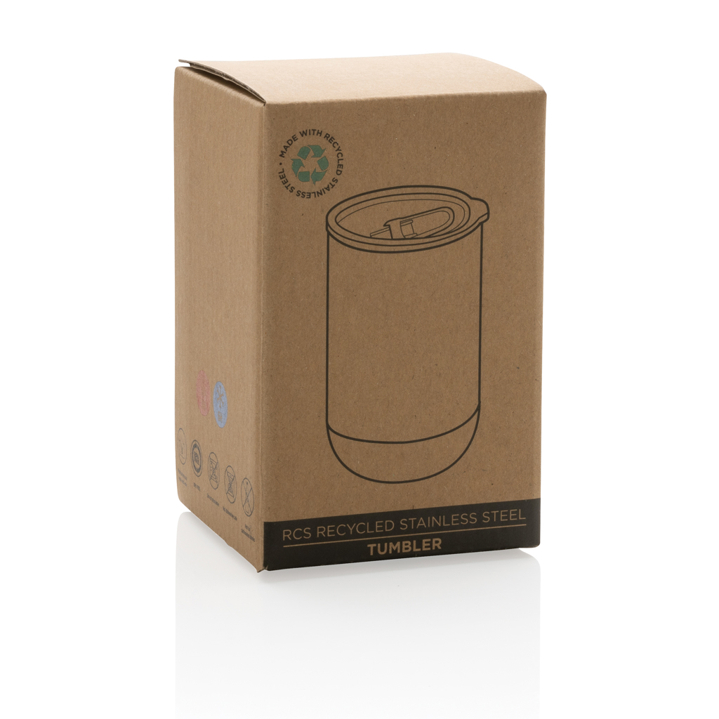 Taza de acero inoxidable personalizada reciclado RCS 360ml - Tazas y vasos personalizados - Regalo Promocional Personalizado - imagen 4