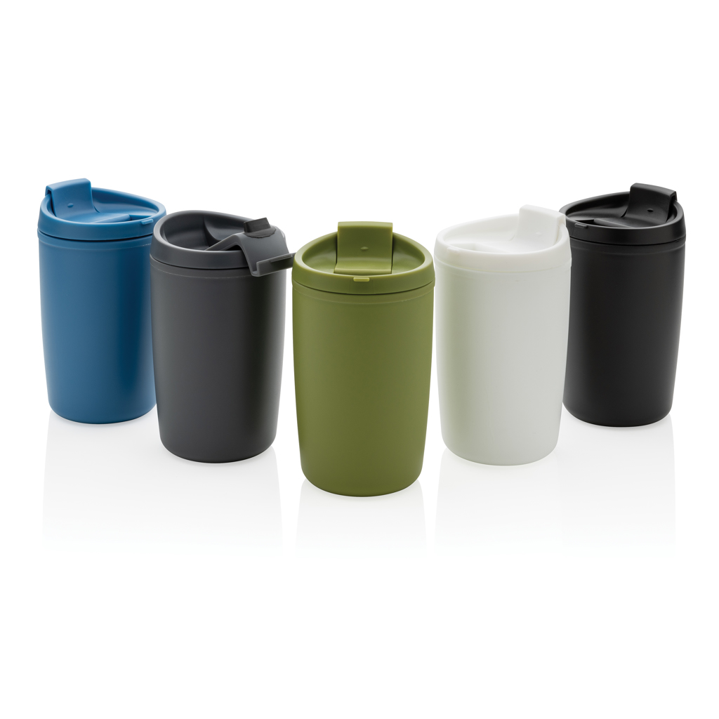 Taza personalizada de PP reciclado GRS con tapa seguridad 300ml - Tazas y vasos personalizados - Regalo Promocional Personalizado - imagen 8