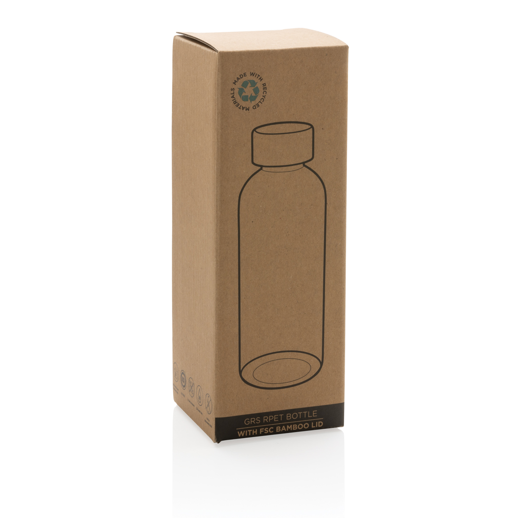 Botella personalizada RCS RPET con tapa de bambú FSC 660ml - Tazas y botellas - Regalo Promocional Personalizado - imagen 12