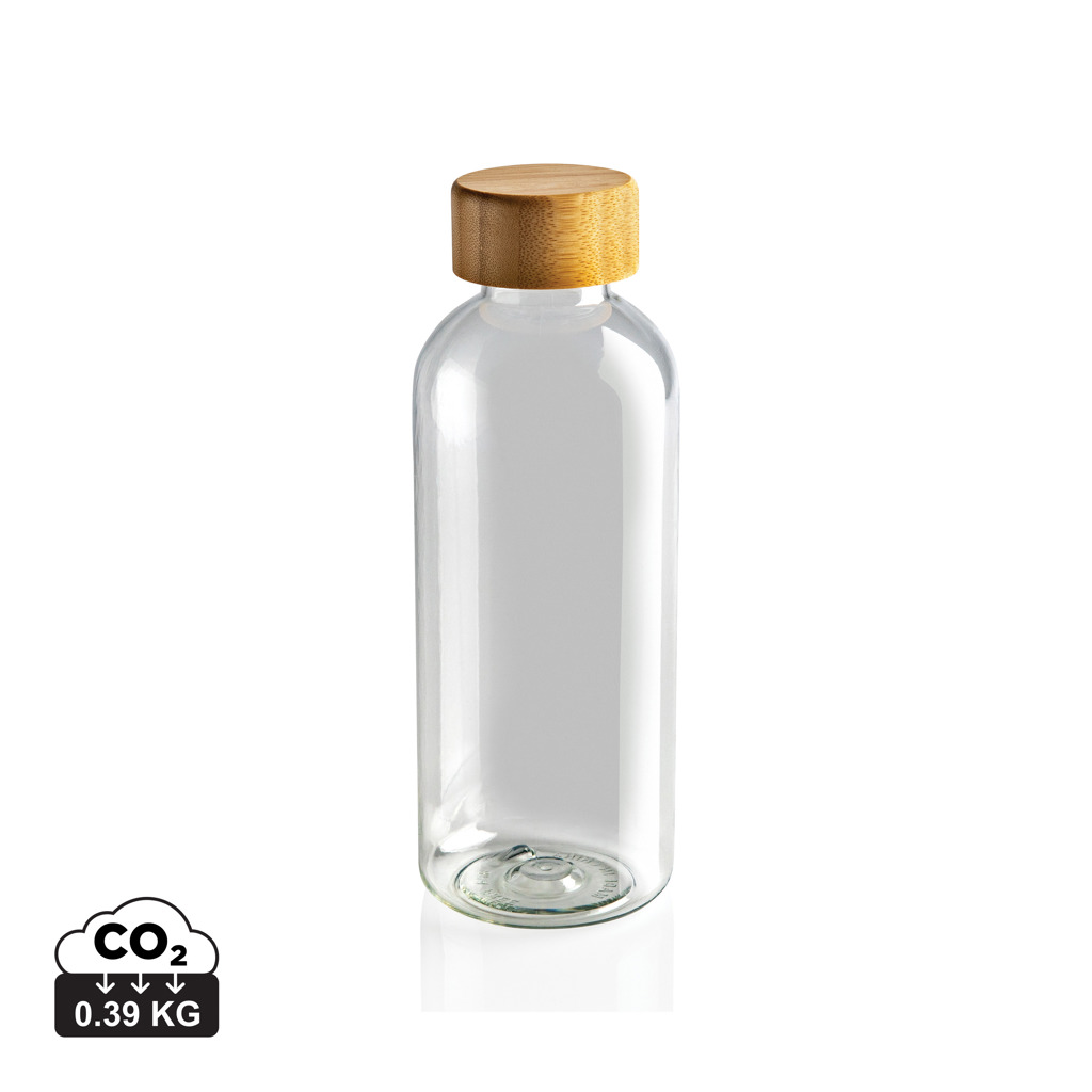 Botella personalizada RCS RPET con tapa de bambú FSC 660ml - Tazas y botellas - Regalo Promocional Personalizado