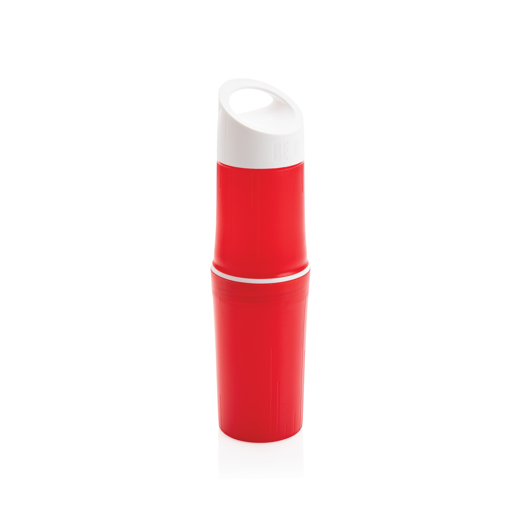 Botella personalizada BE O de caña azúcar orgánica fabricada UE 500ml - Tazas y botellas - Regalo Promocional Personalizado - vista alternativa