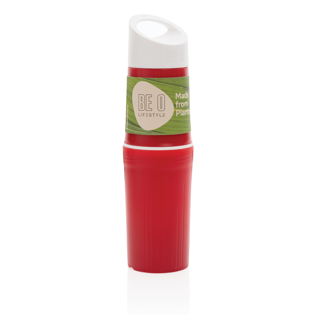 Botella personalizada BE O de caña azúcar orgánica fabricada UE 500ml - Tazas y botellas - Regalo Promocional Personalizado - imagen 9