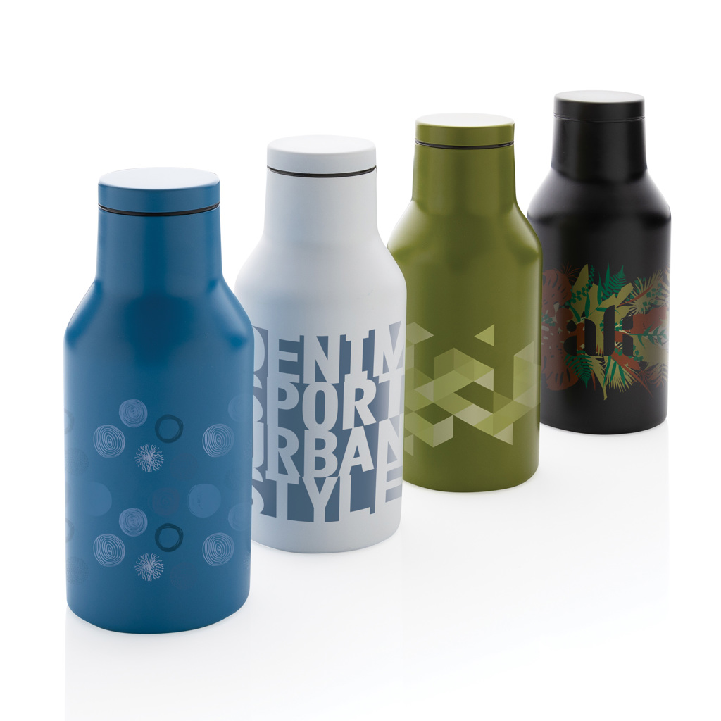 Botella compacta de acero reciclado RCS personalizada 300ml - Tazas y botellas - Regalo Promocional Personalizado - imagen 9