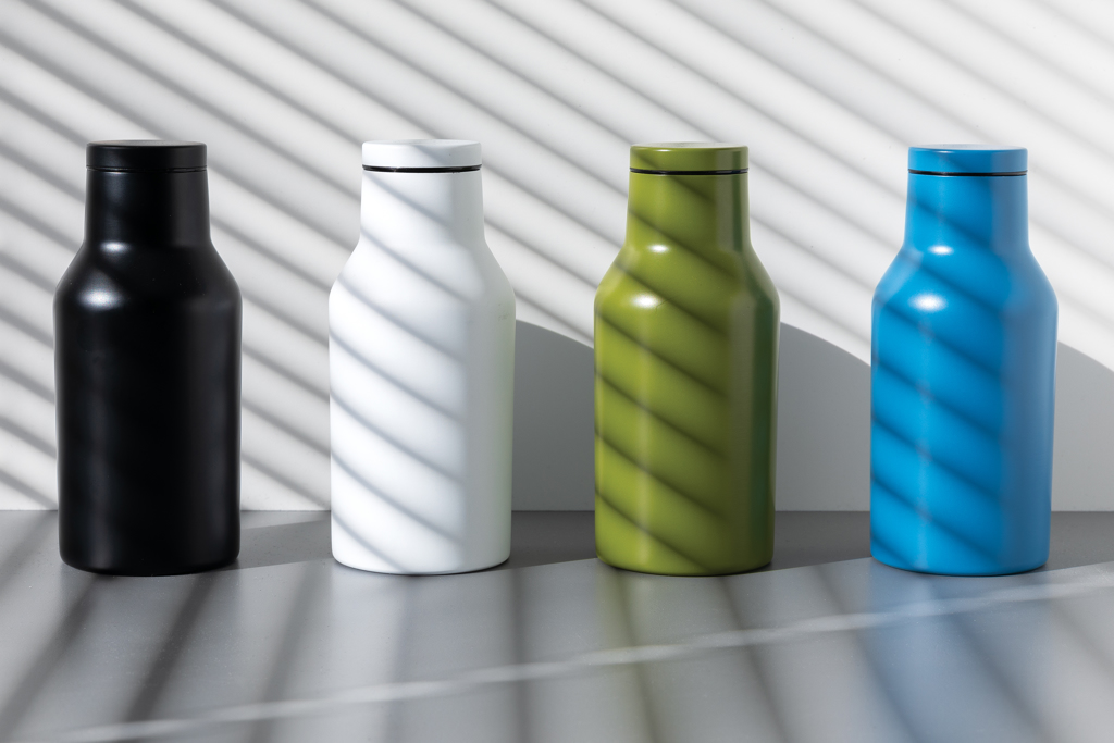 Botella compacta de acero reciclado RCS personalizada 300ml - Tazas y botellas - Regalo Promocional Personalizado - imagen 11