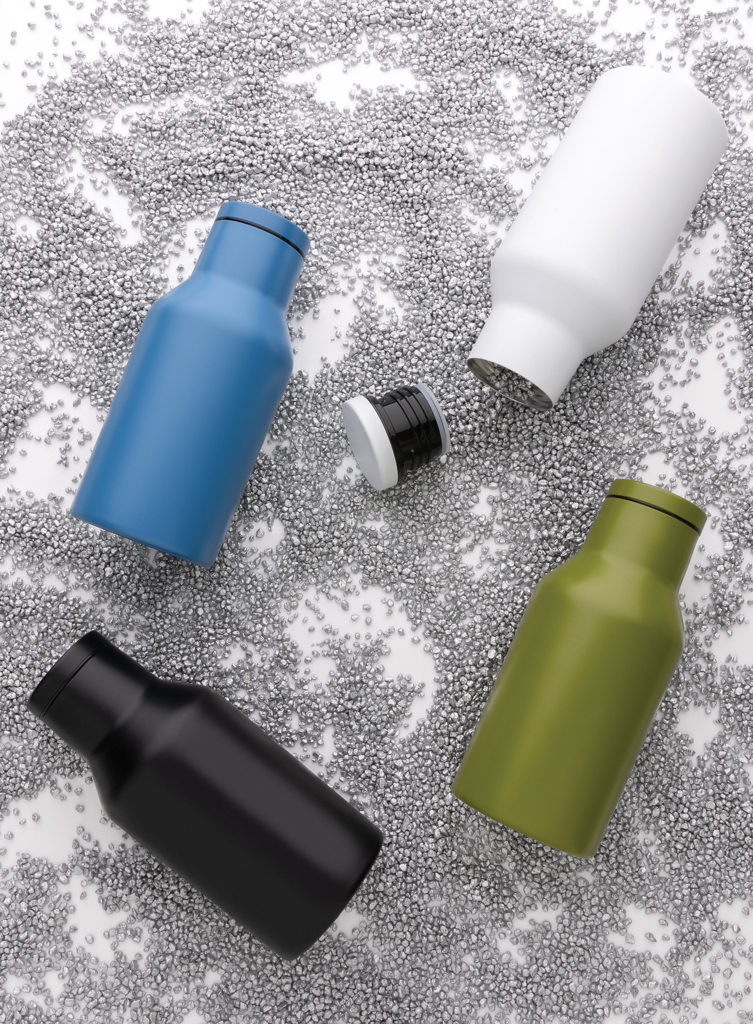 Botella compacta de acero reciclado RCS personalizada 300ml - Tazas y botellas - Regalo Promocional Personalizado - imagen 12
