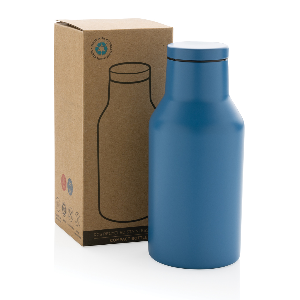 Botella compacta de acero reciclado RCS personalizada 300ml - Tazas y botellas - Regalo Promocional Personalizado - imagen 13