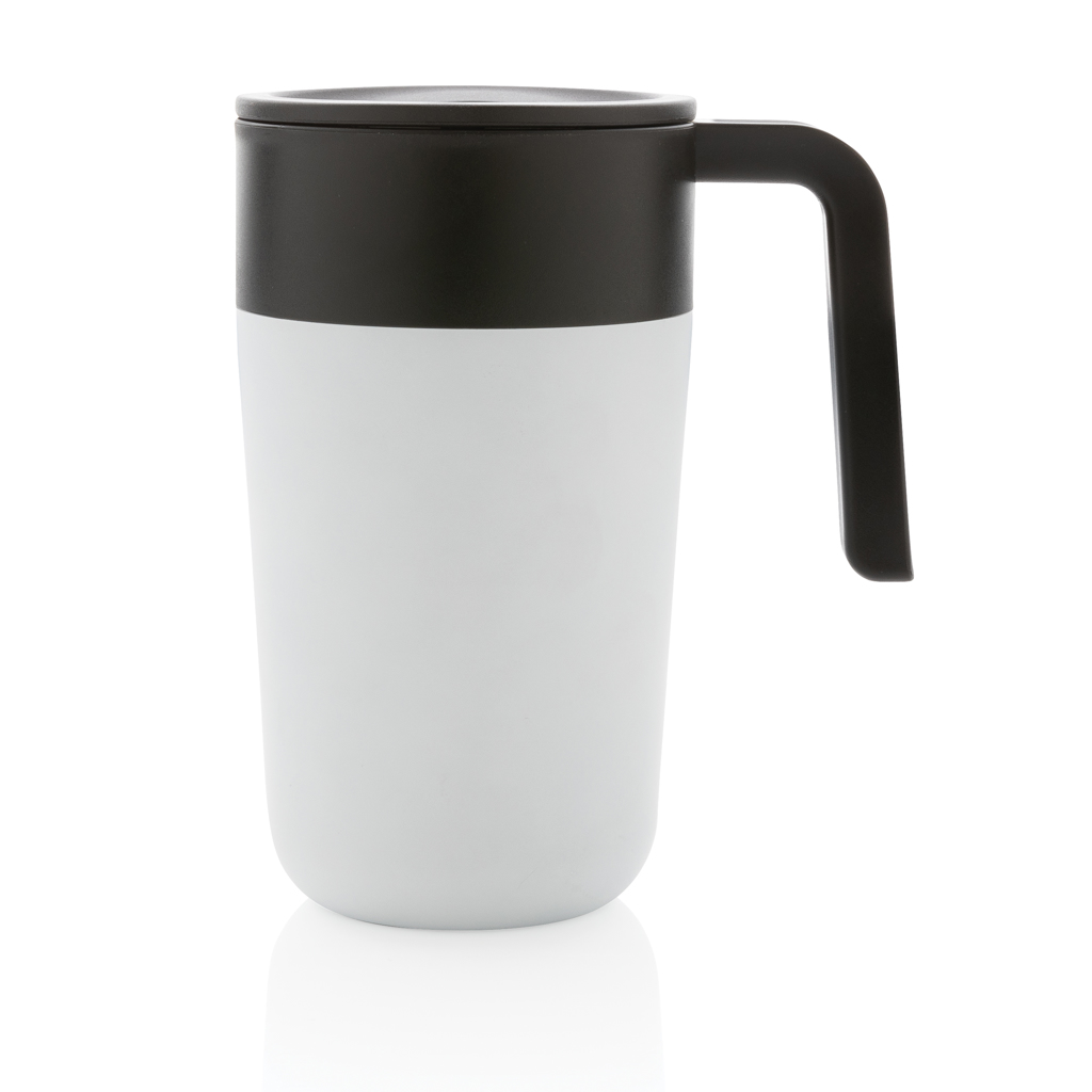 Taza personalizada con asa de PP y acero reciclado GRS 480ml - Tazas y vasos personalizados - Regalo Promocional Personalizado - imagen 5