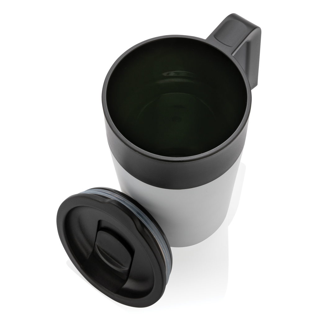 Taza personalizada con asa de PP y acero reciclado GRS 480ml - Tazas y vasos personalizados - Regalo Promocional Personalizado - imagen 9