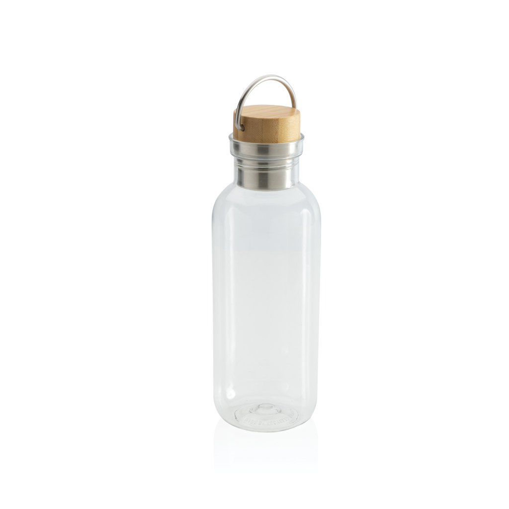 Botella personalizada RCS RPET con tapa y asa bambú 680ml - Tazas y botellas - Regalo Promocional Personalizado - vista alternativa