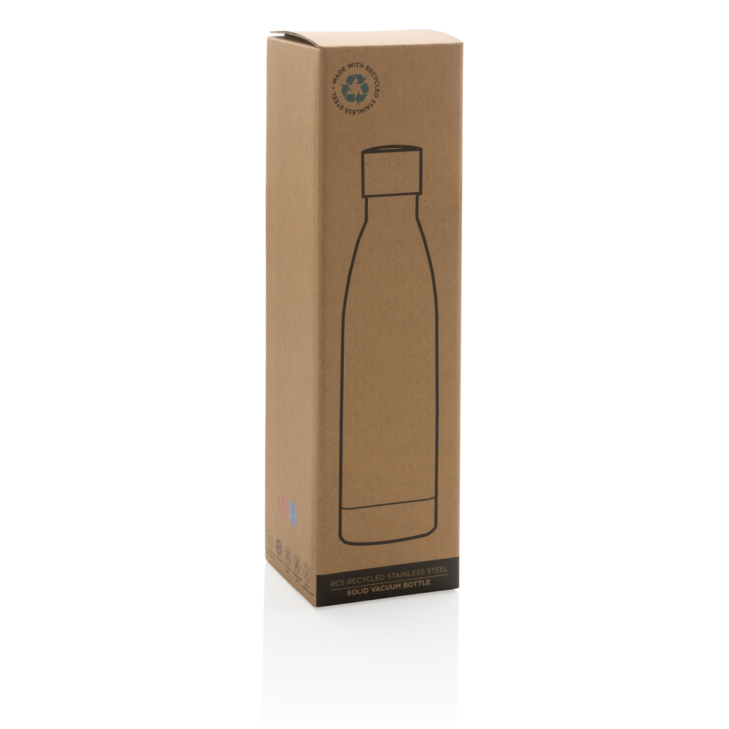 Botella personalizada sólida de acero reciclado RCS 500ml - Tazas y botellas - Regalo Promocional Personalizado - imagen 11