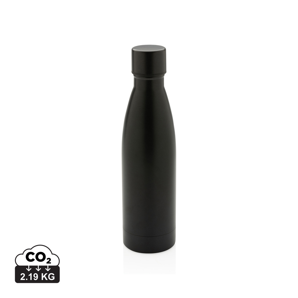 Botella personalizada sólida de acero reciclado RCS 500ml - Tazas y botellas - Regalo Promocional Personalizado