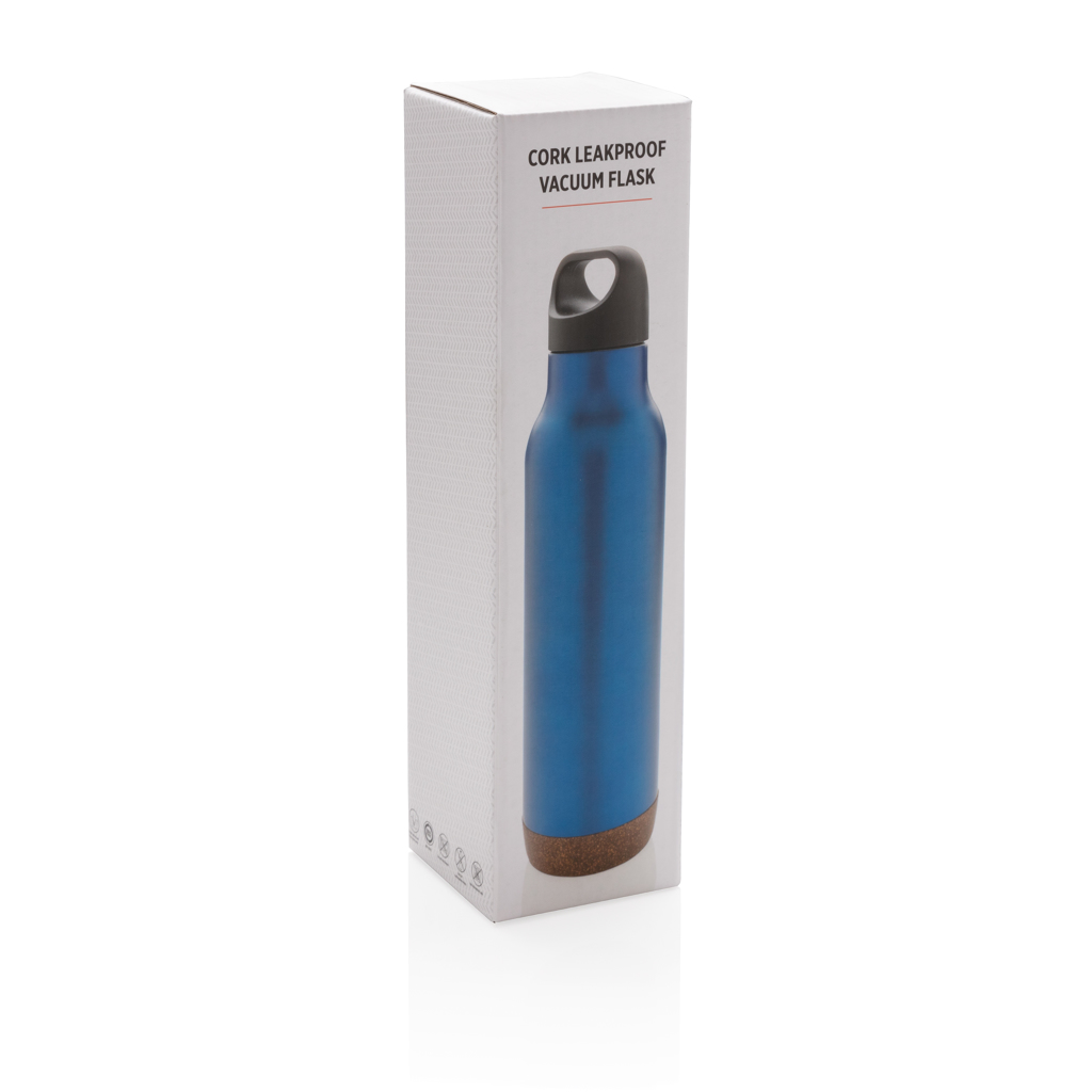Botella al vacío personalizada de corcho antigoteo 600ml - Tazas y botellas - Regalo Promocional Personalizado - imagen 6