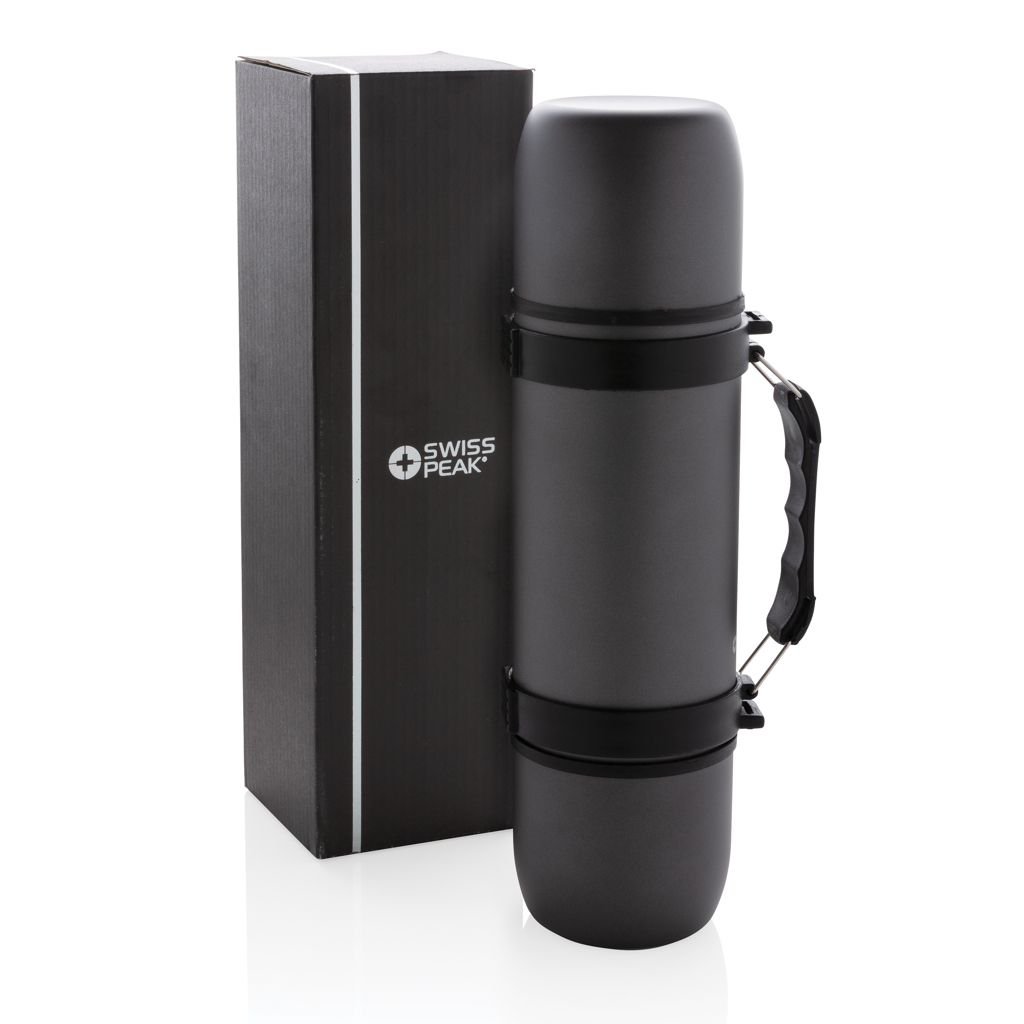 Termo personalizado al vacío con 2 tazas incluidas 700ml - Termos personalizados - Regalo Promocional Personalizado - imagen 9