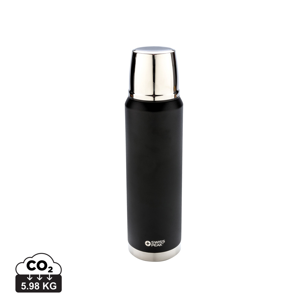 Termo personalizado Swiss Peak Elite de cobre al vacío 1000ml - Termos personalizados - Regalo Promocional Personalizado
