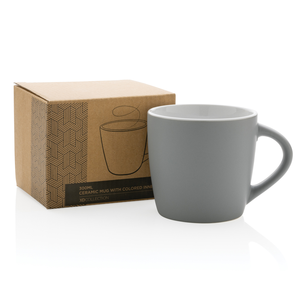 Taza de cerámica personalizada con interior de color 300ml - Tazas y vasos personalizados - Regalo Promocional Personalizado - imagen 9