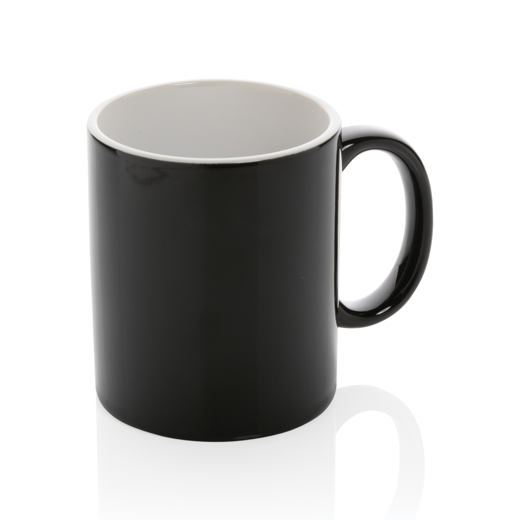Taza básica de cerámica personalizada clásica 350ml - Tazas y vasos personalizados - Regalo Promocional Personalizado - vista alternativa