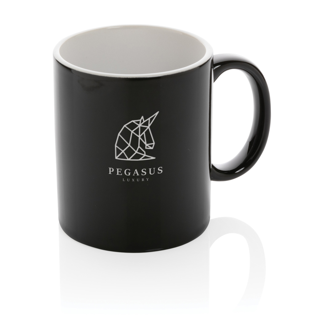 Taza básica de cerámica personalizada clásica 350ml - Tazas y vasos personalizados - Regalo Promocional Personalizado - imagen 3