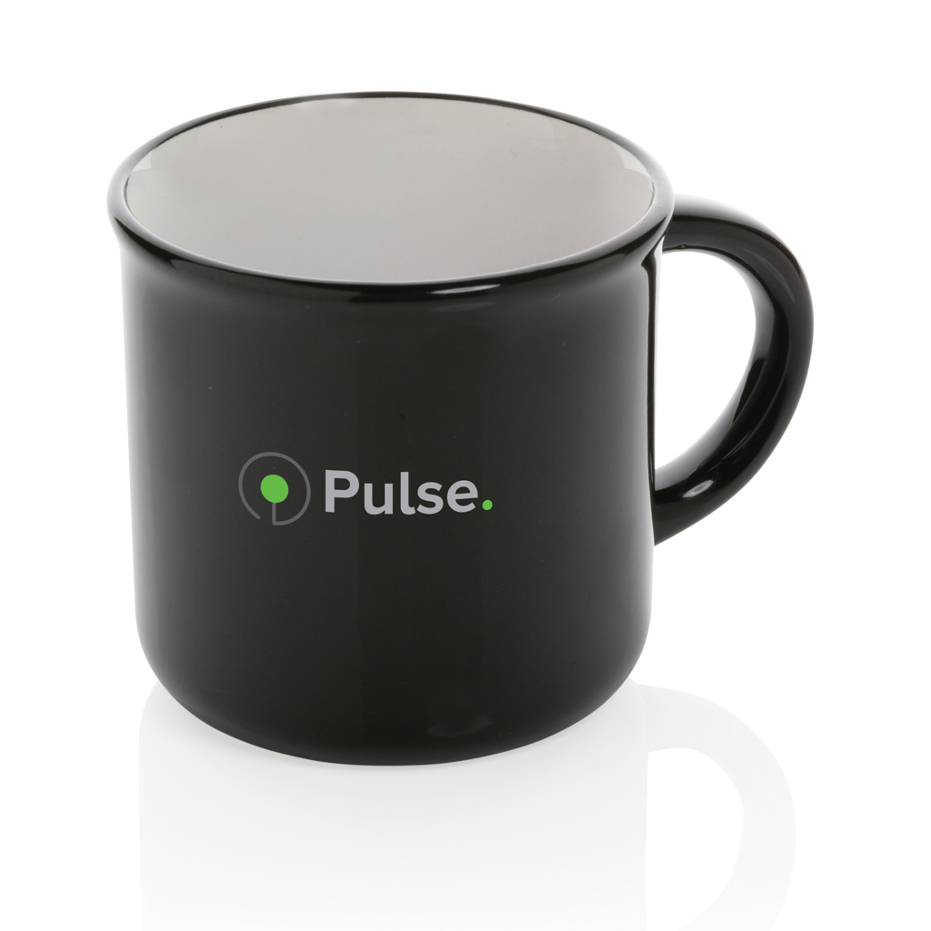 Taza de cerámica personalizada vintage con asa curvada 280ml - Tazas y vasos personalizados - Regalo Promocional Personalizado - imagen 4
