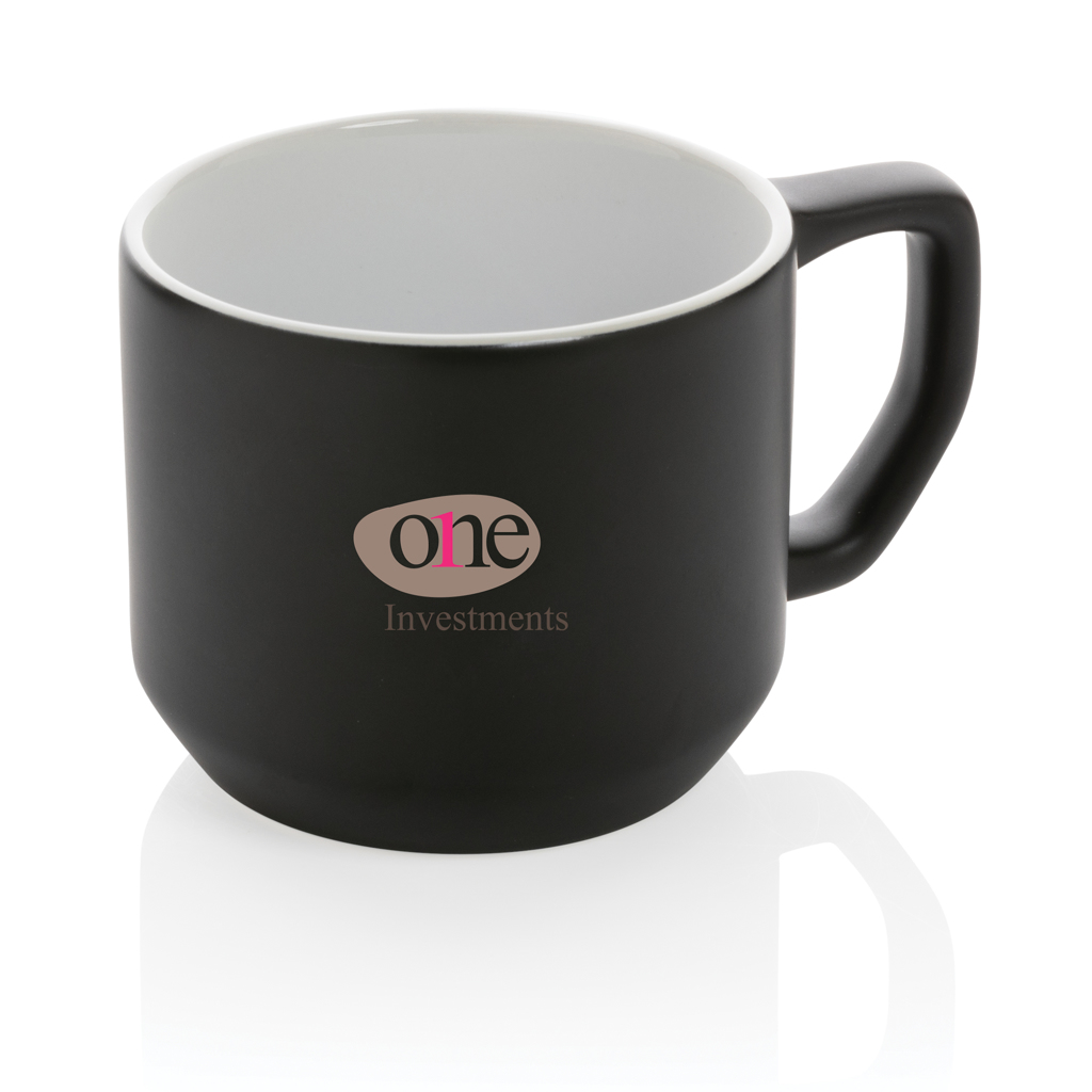 Taza de cerámica personalizada moderna para escritorio 350ml - Tazas y vasos personalizados - Regalo Promocional Personalizado - imagen 4