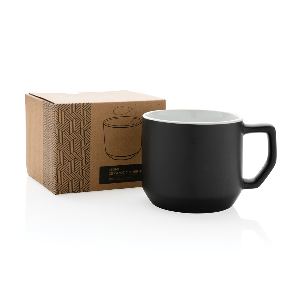 Taza de cerámica personalizada moderna para escritorio 350ml - Tazas y vasos personalizados - Regalo Promocional Personalizado - imagen 5