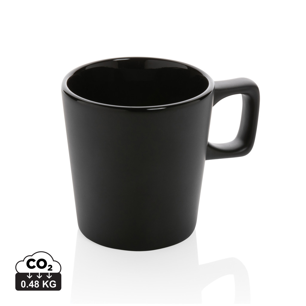 Taza personalizada moderna de café de cerámica mate brillante 300ml - Tazas y vasos personalizados - Regalo Promocional Personalizado
