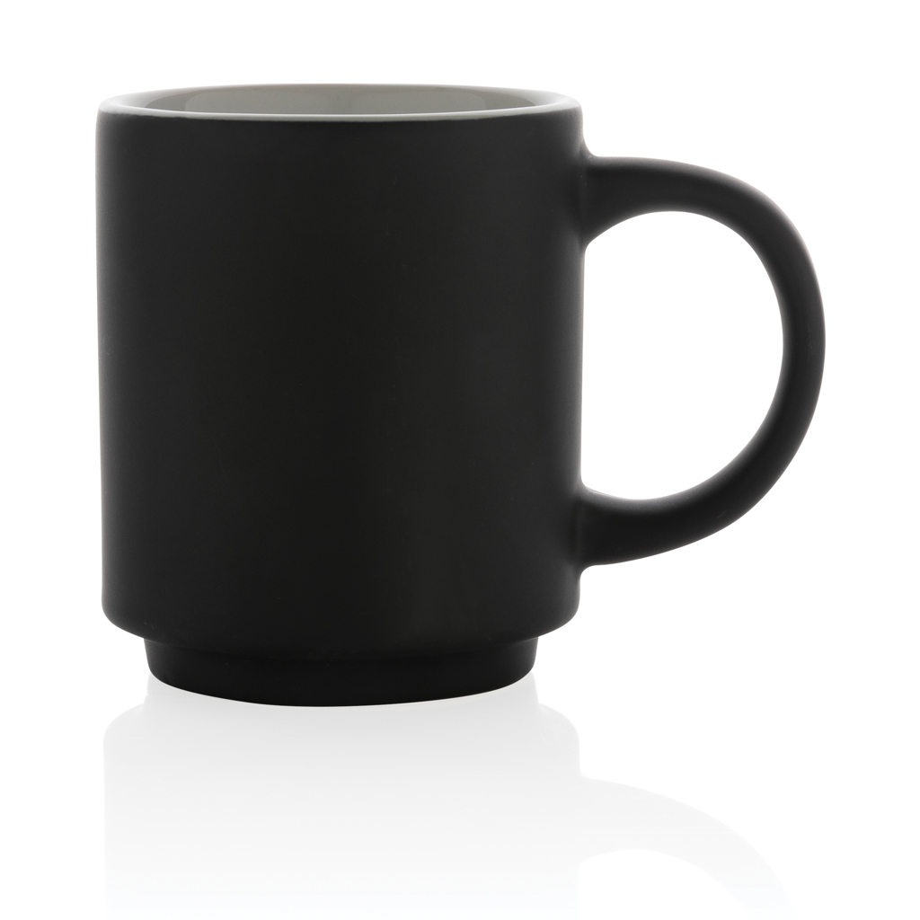 Taza apilable personalizada de cerámica ahorro espacio 180ml - Tazas y vasos personalizados - Regalo Promocional Personalizado - imagen 3