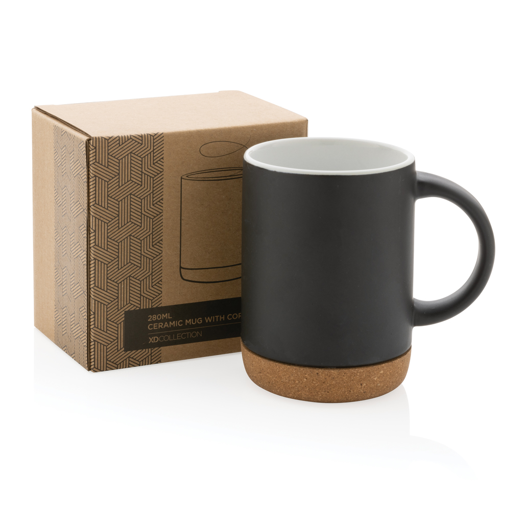 Taza personalizada de cerámica con base de corcho natural 280ml - Tazas y vasos personalizados - Regalo Promocional Personalizado - imagen 7