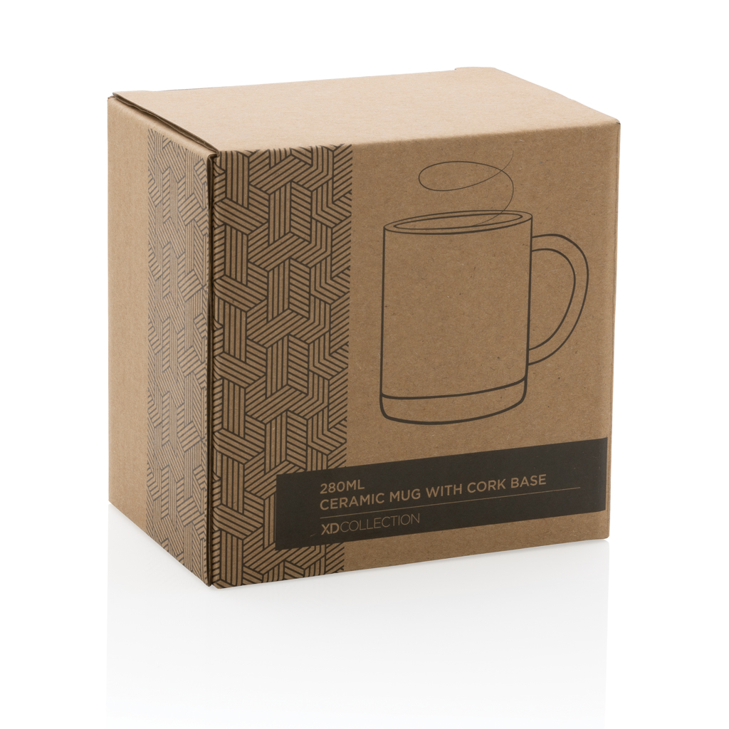 Taza personalizada de cerámica con base de corcho natural 280ml - Tazas y vasos personalizados - Regalo Promocional Personalizado - imagen 8