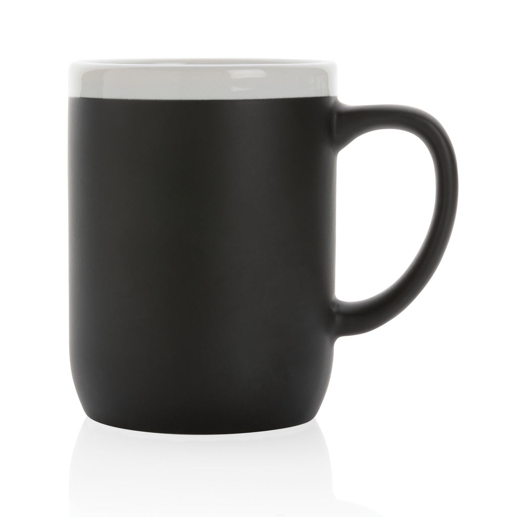 Taza personalizada de cerámica con borde blanco limpio 300ml - Tazas y vasos personalizados - Regalo Promocional Personalizado - imagen 3