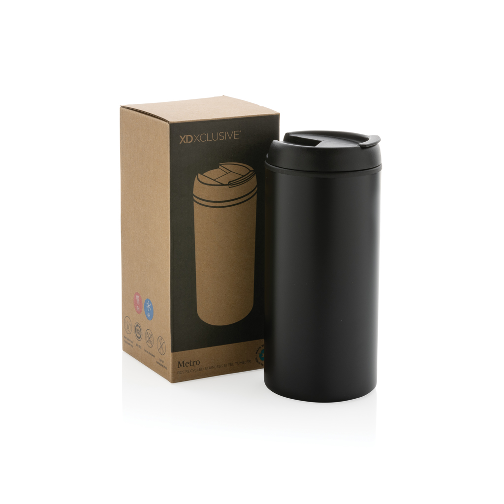 Taza personalizada Metro RCS de acero inoxidable reciclado 300ml - Tazas y vasos personalizados - Regalo Promocional Personalizado - imagen 3