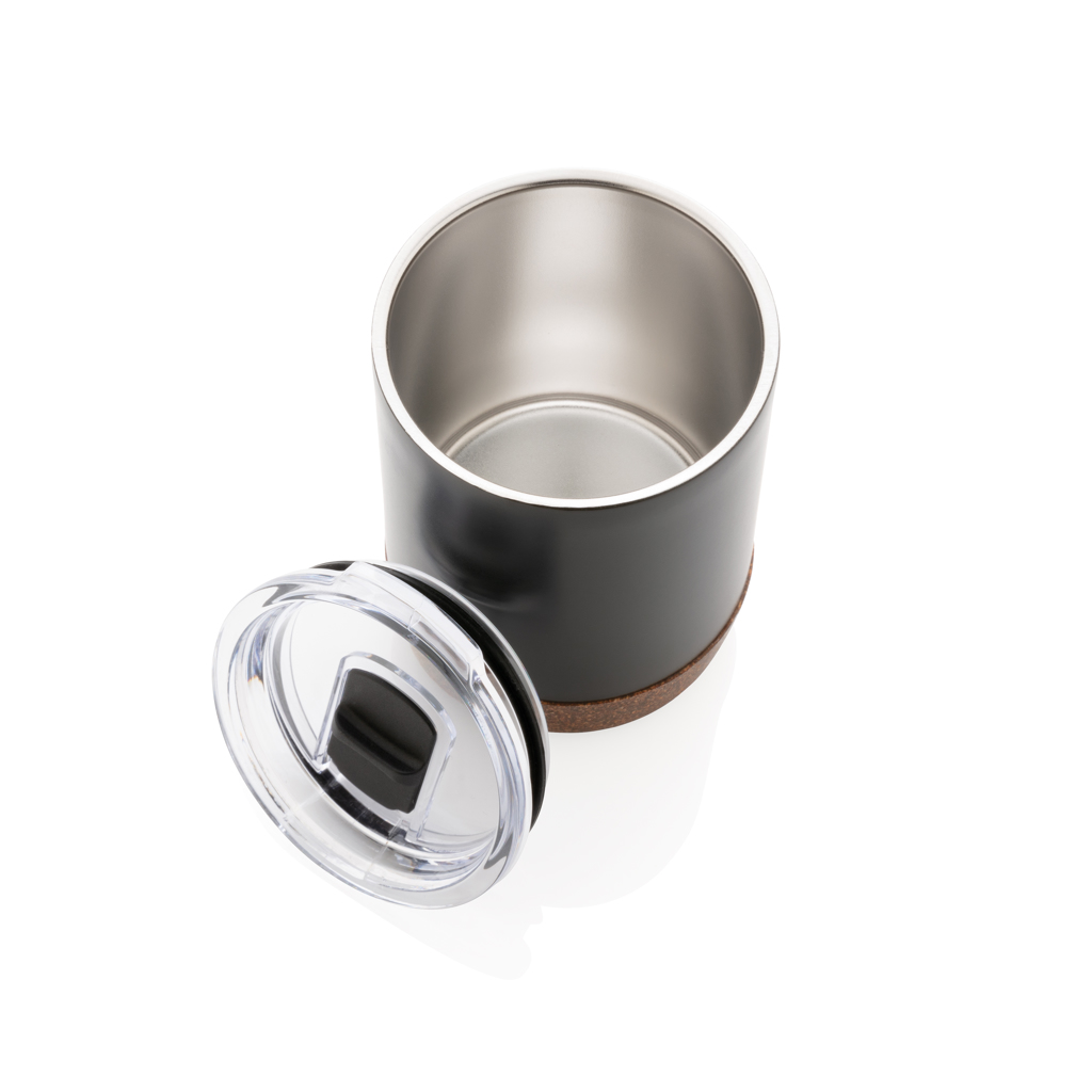 Taza de café al vacío personalizada pequeña de corcho RCS Re-steel 180ml - Tazas y vasos personalizados - Regalo Promocional Personalizado - imagen 7