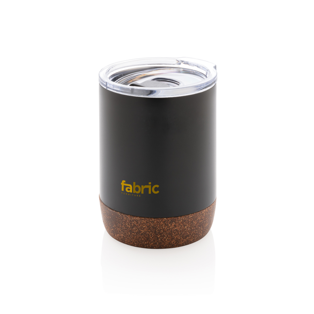 Taza de café al vacío personalizada pequeña de corcho RCS Re-steel 180ml - Tazas y vasos personalizados - Regalo Promocional Personalizado - imagen 8