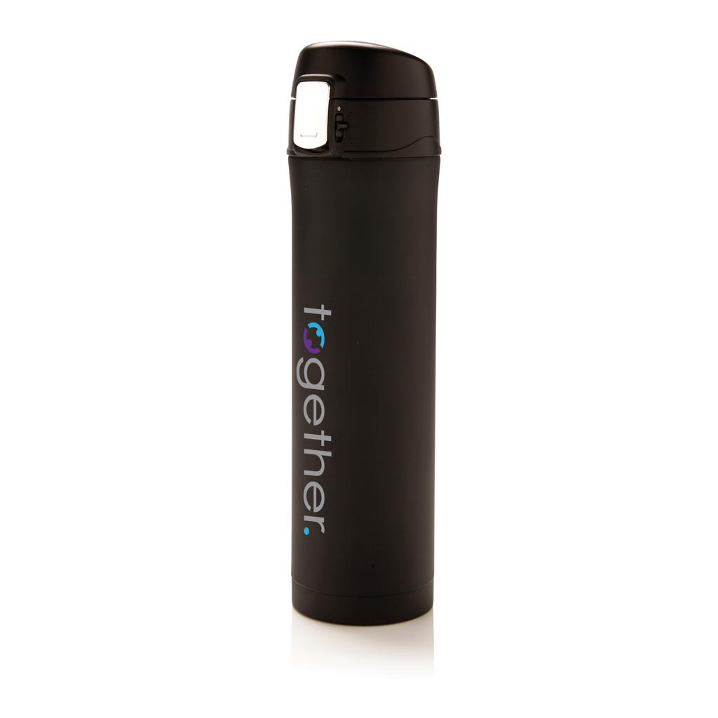 Termo personalizado al vacío RCS Re-steel de cierre fácil 450ml - Termos personalizados - Regalo Promocional Personalizado - imagen 5
