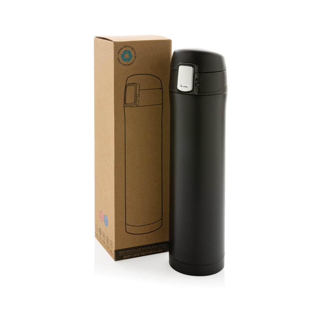 Termo personalizado al vacío RCS Re-steel de cierre fácil 450ml - Termos personalizados - Regalo Promocional Personalizado - imagen 9