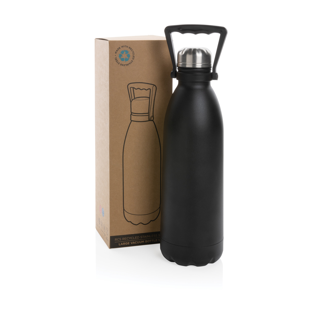 Botella personalizada RCS al vacío grande de acero reciclado 1500ml - Tazas y botellas - Regalo Promocional Personalizado - imagen 7