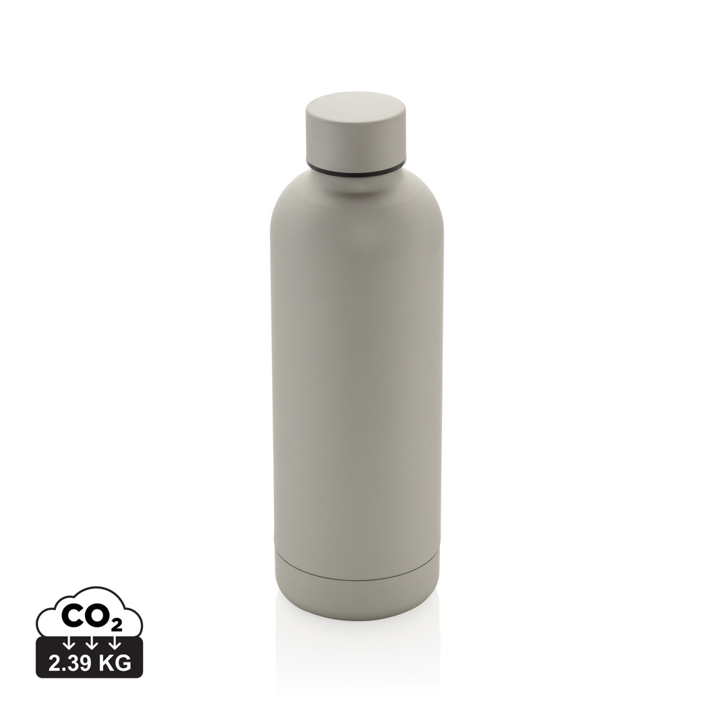 Botella personalizada al vacío Impact de acero reciclado RCS 500ml - Tazas y botellas - Regalo Promocional Personalizado